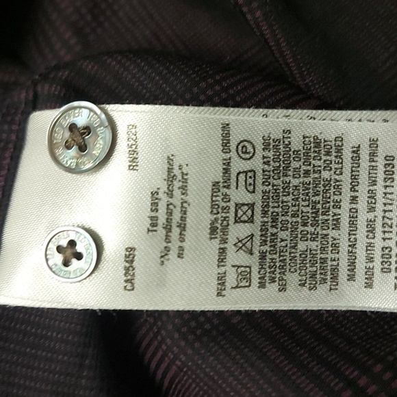 Men's Ted Baker Button-Up Shirt - Picture 7 of 8